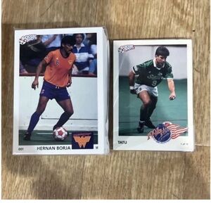 1991 MLS SOCCER SHOTS COMPLETE 100 Soccer Card SET + 14 All-star card Set